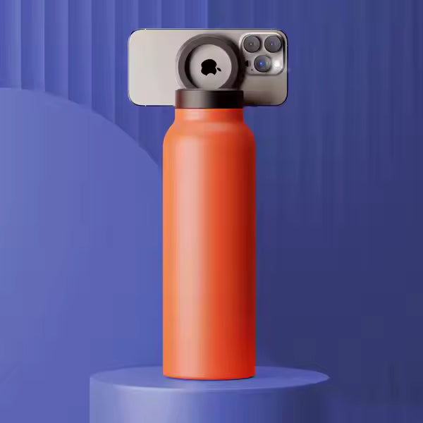 Bouteille Isotherme MagSafe Hydramag — Le Support Smartphone Intégré