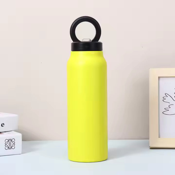 Bouteille isotherme Hydramag MagSafe — Avec support de téléphone intégré